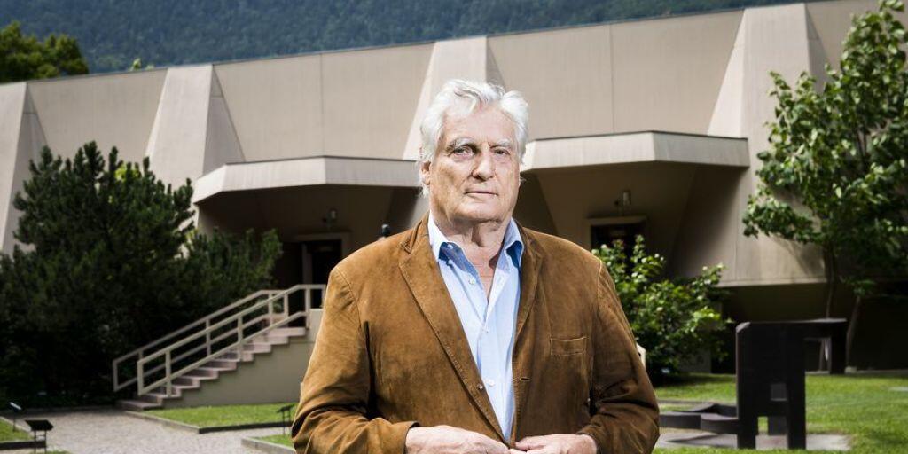 Léonard Gianadda posiert im Juni 2018 vor der Fondation Pierre Gianadda in Martigny. Die Institution feiert dieses Jahr ihren 40. Geburtstag. (Archiv) Léonard Gianadda posiert im Juni 2018 vor der Fondation Pierre Gianadda in Martigny. Die Institution feiert dieses Jahr ihren 40. Geburtstag. (Archiv)