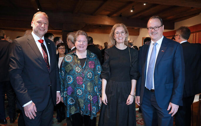 Neujahrsempfang für das diplomatische Corps auf Schloss Vaduz