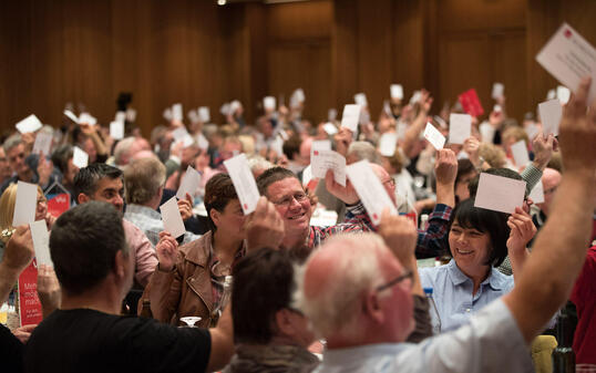 VU Parteitag in Schaan