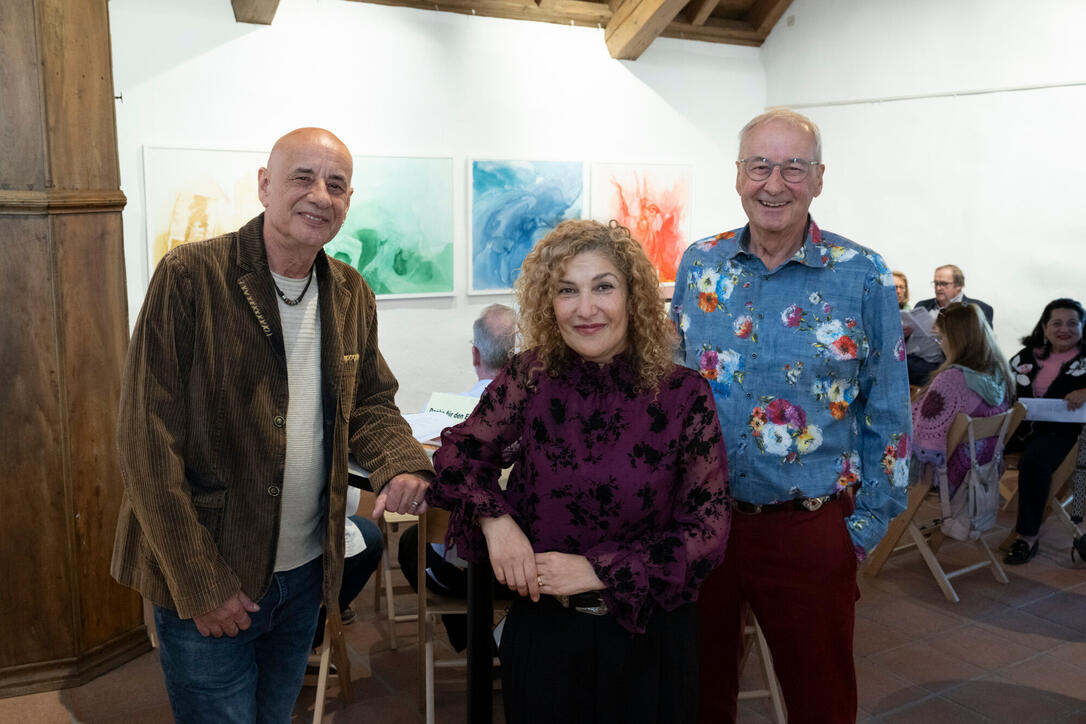 Vernissage &laquo;DREI MAL VIER&raquo; in Eschen