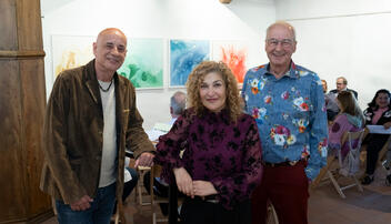 Vernissage &laquo;DREI MAL VIER&raquo; in Eschen