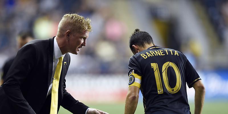 Für Tranquillo Barnetta war es das letzte Spiel im Dress der Philadelphia Union Für Tranquillo Barnetta war es das letzte Spiel im Dress der Philadelphia Union