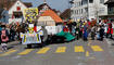 Fasnachtsumzug in Oberriet, St. Gallen, SG, Schweiz.