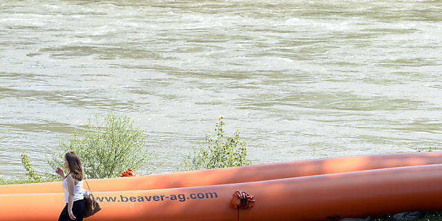 Die Schutzmassnahmen an der Aare in Brugg AG müssen bleiben