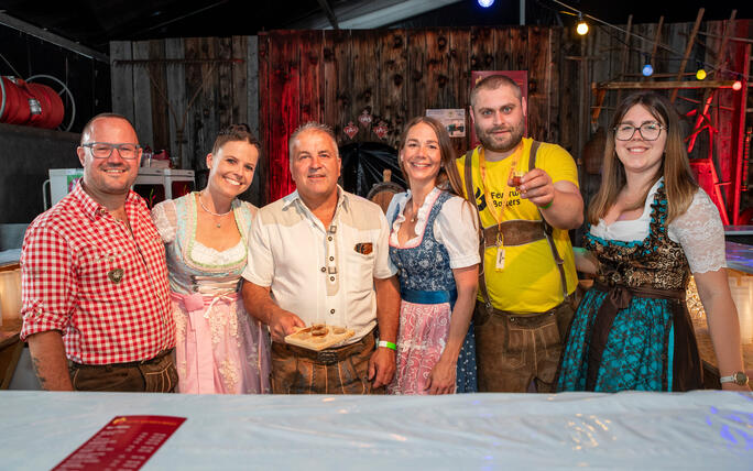 Kick-off Landesfeuerwehrtag mit "Füürwehrstadl" in Balzers