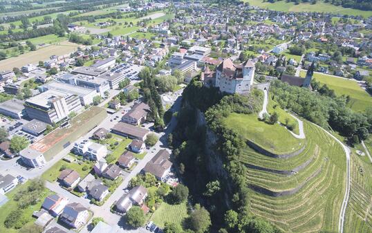 20170522 Liechtenstein Gemeinden von Oben