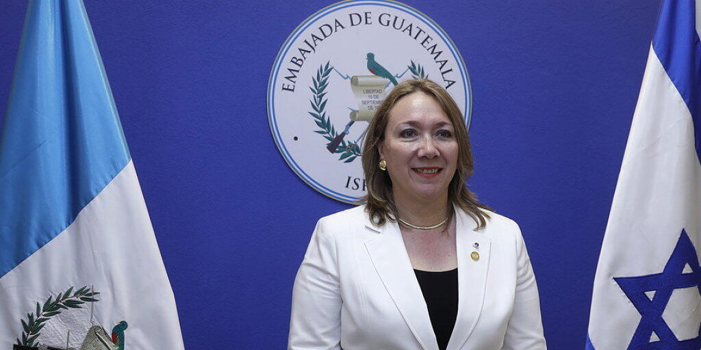 Sprach von einem "historischen Tag": Guatemalas Botschafterin Sara Solis bei der Eröffnung der guatemaltekischen Botschaft in Jerusalem.