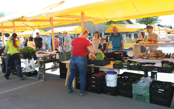 Werdenberger Buuramark in Grabs