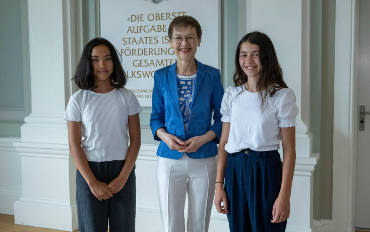 Kinderland-Reporterinnen