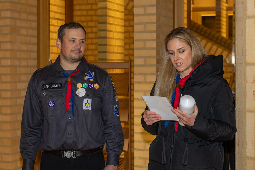 Friedenslicht 2025 in Liechtenstein (17.12.2025)