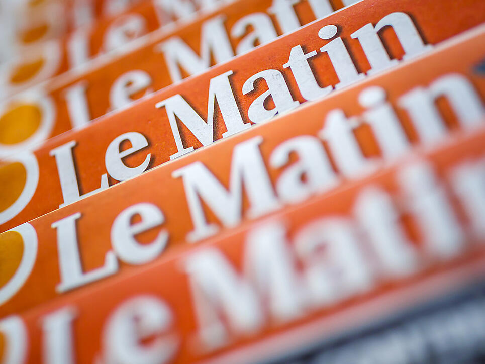 Keine gedruckte Ausgabe mehr: "Le Matin" erscheint künftig nur noch online.