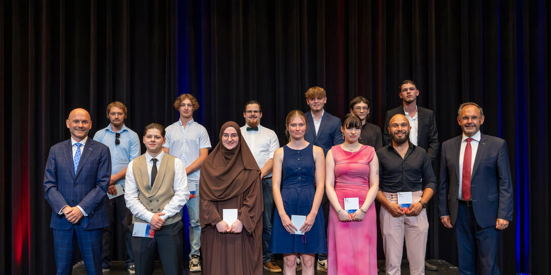 LIHK Lehrabschlussfeier in Schaan