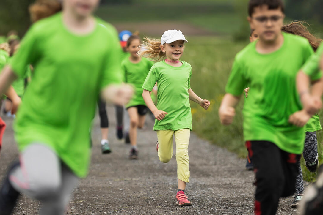 Sponsorenlauf der Primarschule Mauren