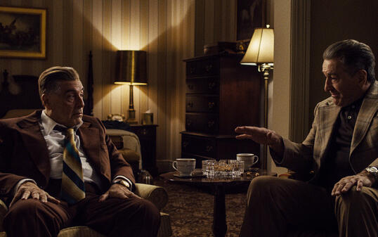 Das Netflix-Epos "The Irishman" ist 14 Mal bei den Kritikerpreisen nominiert worden. (Archivbild Filmszene)