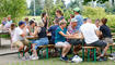 Mittsommerfest in Frümsen, St. Gallen, Schweiz