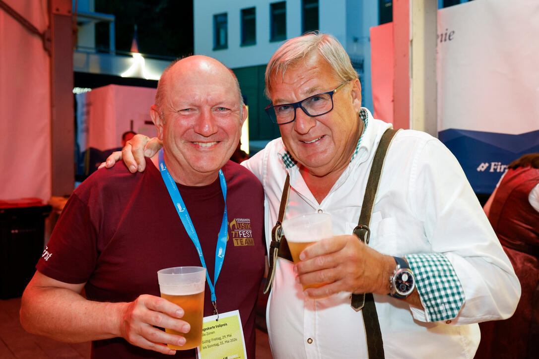 Auftakt zum 77. Verbandsmusikfest mit dem Bayerischen Abend in Vaduz