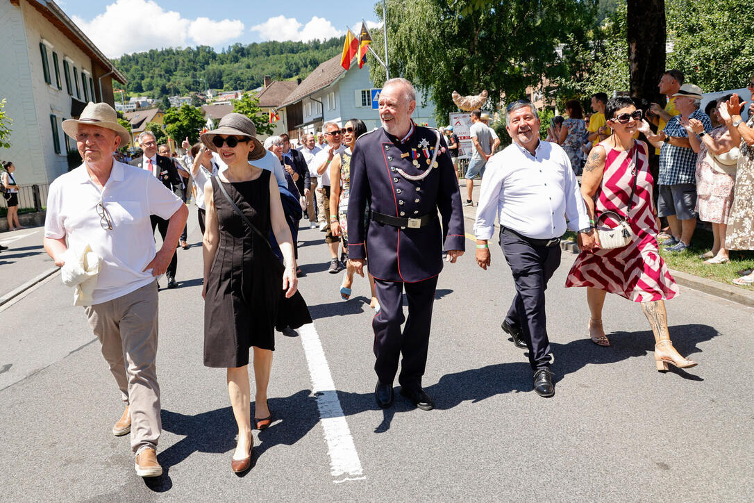 76. Liechtensteiner Verbandsmusikfest in Mauren  unter dem Motto «Mura - tönt guat»