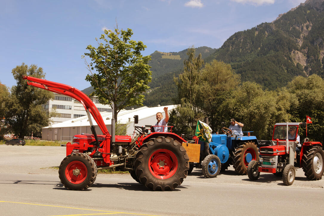 Oldtimer Traktorentreffen in Schaan,