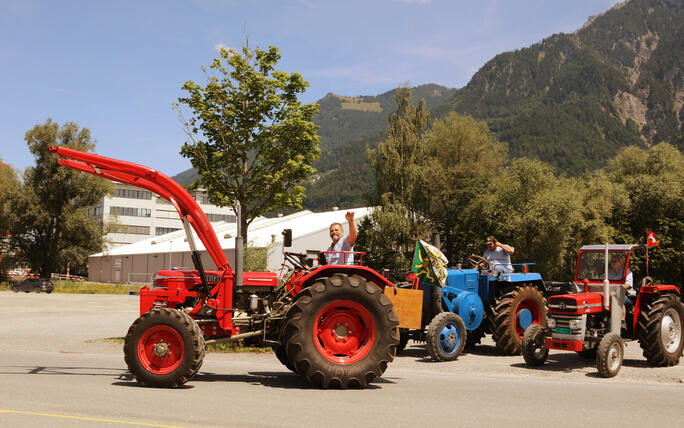 Oldtimer Traktorentreffen in Schaan,