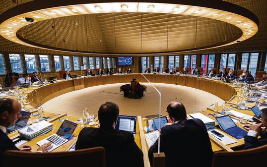 Liechtensteiner Landtag in Vaduz