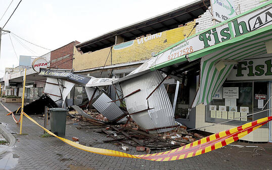 Ein Sturm hat in Westen Australiens eine Schneise der Verwüstung angerichtet.