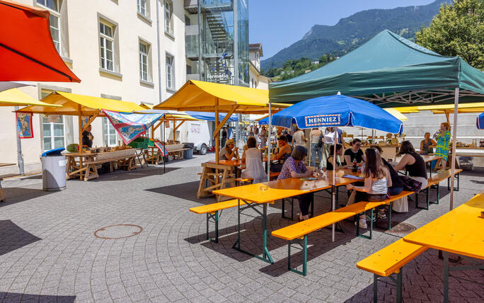 Markttag in Triesen