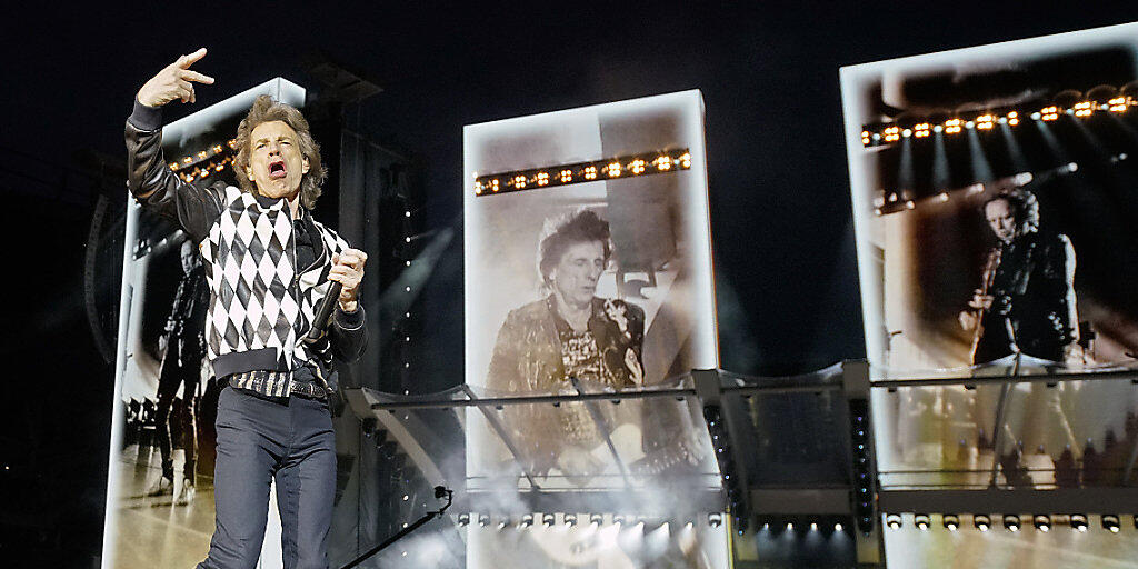 Hat's noch immer drauf: Mick Jagger beim Auftakt zur Tournee "No Filter" in Chicago.