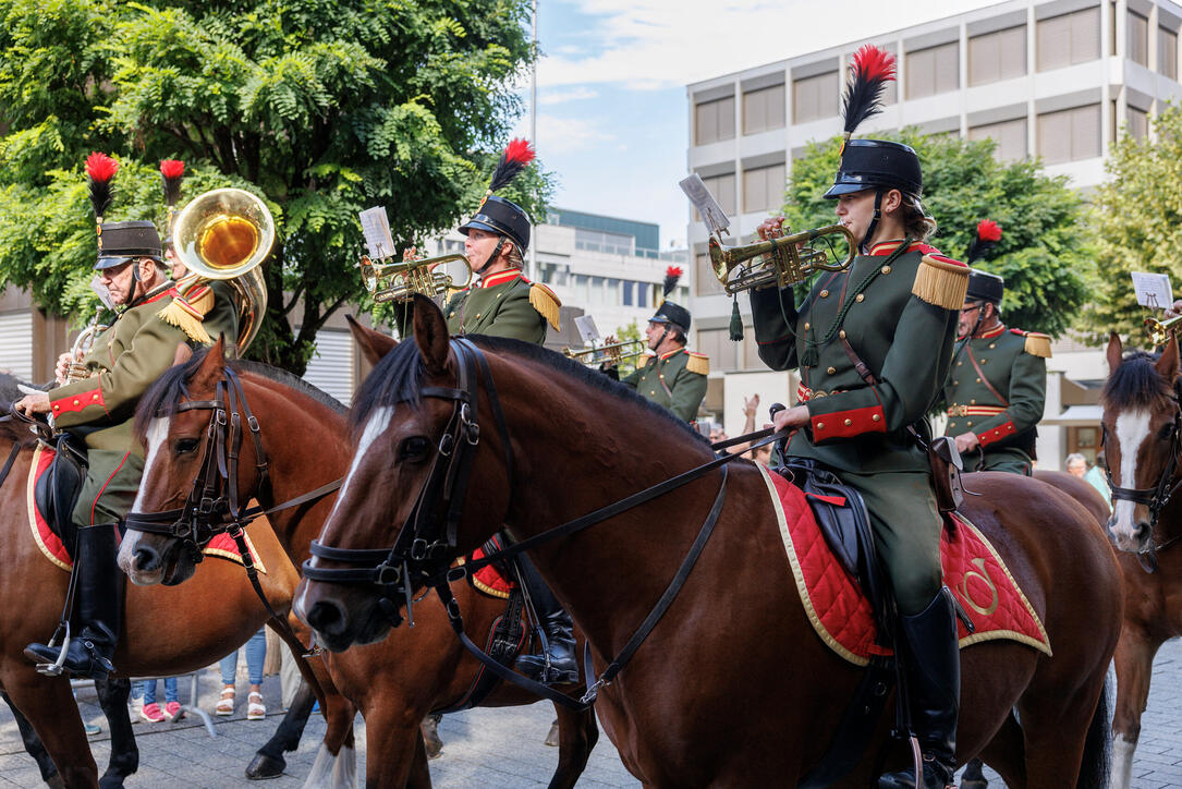 Princely Tattoo Parade in Vaduz