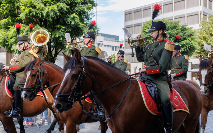 Princely Tattoo Parade in Vaduz