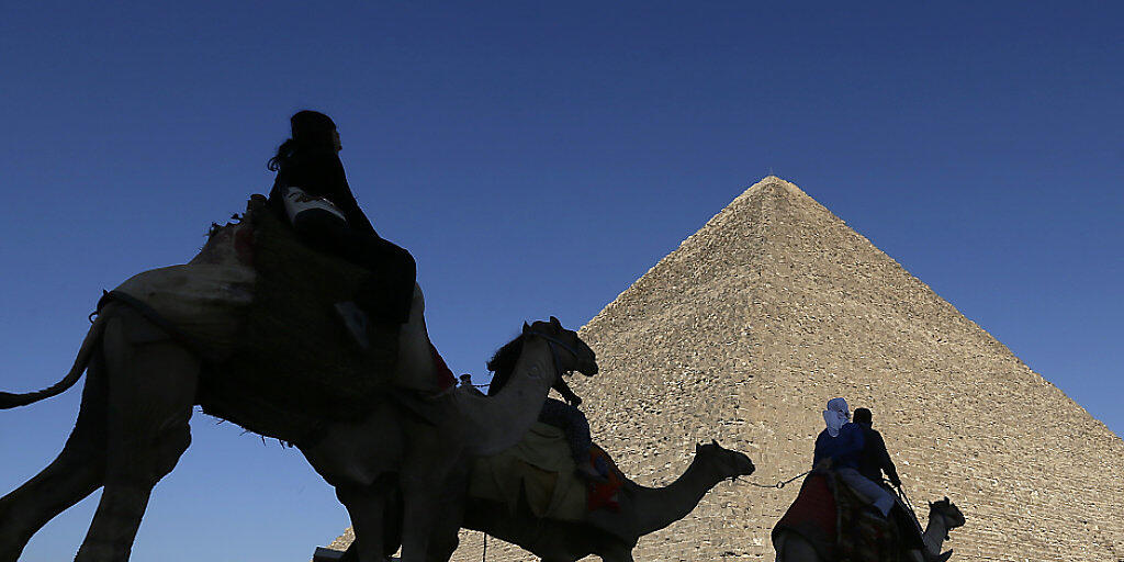 Was f&uuml;r &Auml;gypten-Touristen ein Traum, ist f&uuml;r die Tiere um die Pyramiden von Gizeh bei Kairo die H&ouml;lle.