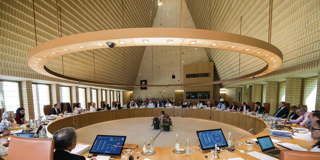 Liechtensteiner Landtag in Vaduz