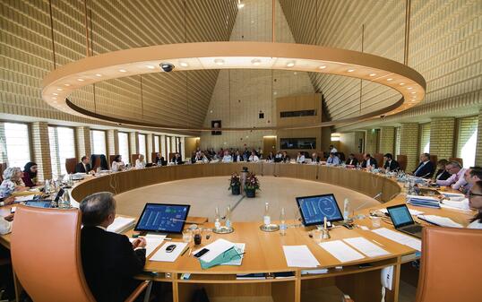 Liechtensteiner Landtag in Vaduz