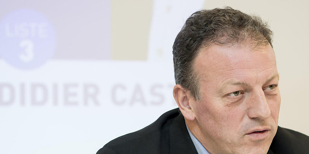 Er gewinnt den ersten Wahlgang der Ersatzwahl in den Freiburger Staatsrat: Didier Castella (FDP).