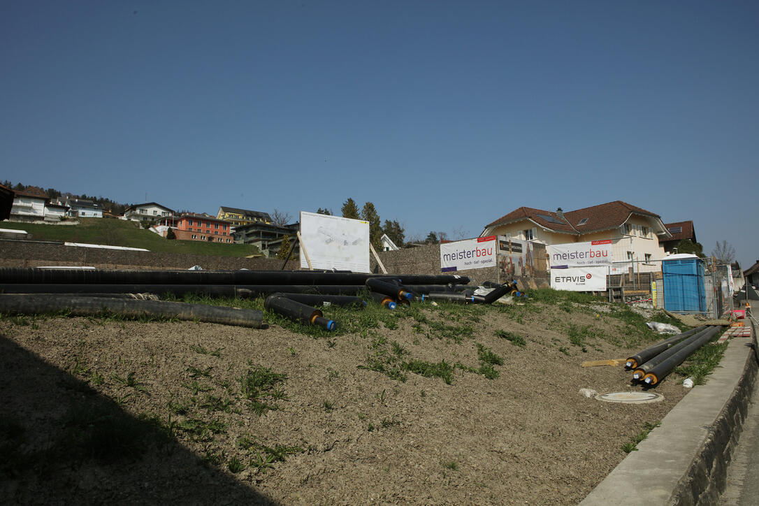 Tag der offenen Baustelle Kindergarten und Doppelturnhalle in Ma