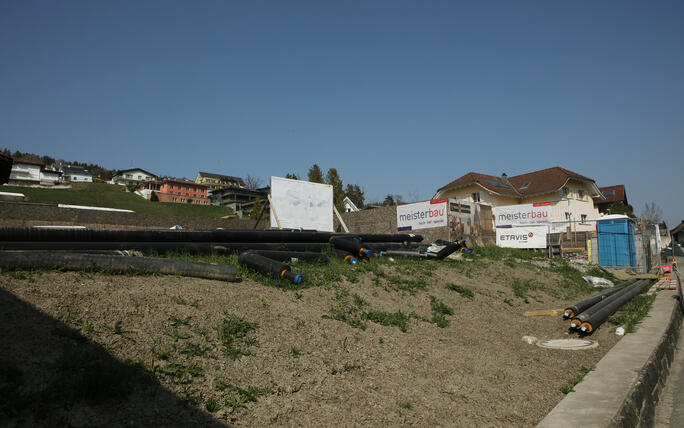 Tag der offenen Baustelle Kindergarten und Doppelturnhalle in Ma