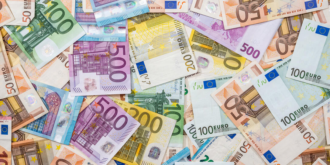 background of all euro bills for design background of all euro bills for design