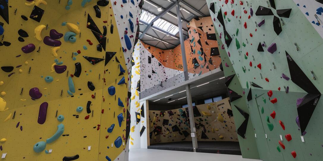 Kletterhalle Rhiblok in Vaduz