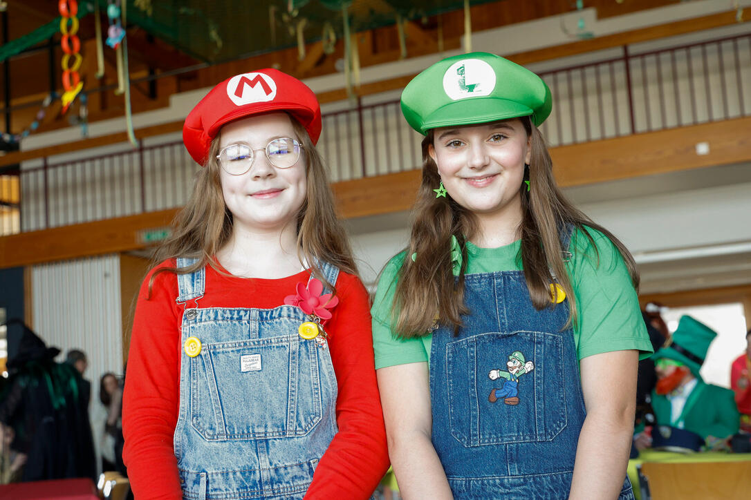 Kinderfasnacht in Schellenberg.