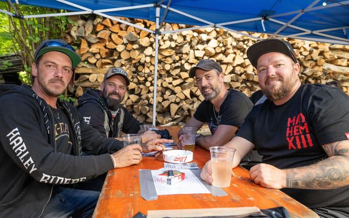 3. Bikerparty in Triesen