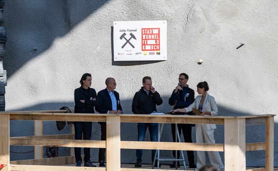 Stadttunnel Feldkirch - Tag der offenen Baustelle