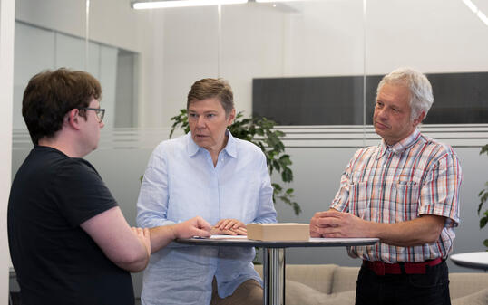 240603 Interview neue Selbsthilfegruppe Depressionen, im Medienhaus