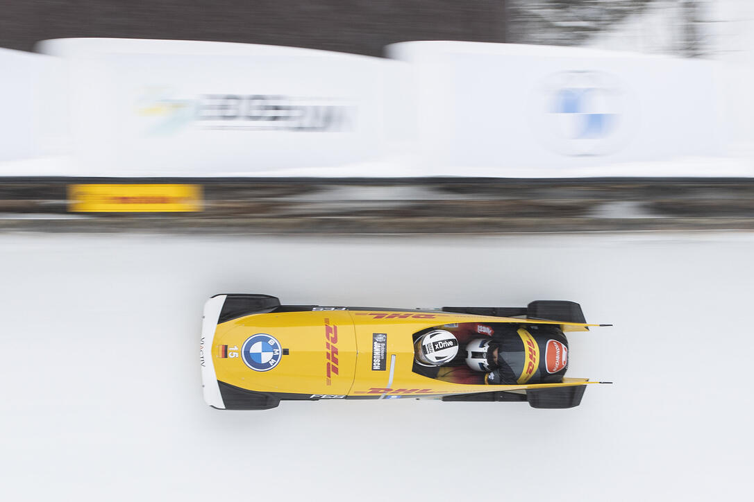 Junioren-WM 2er Bob in St. Moritz