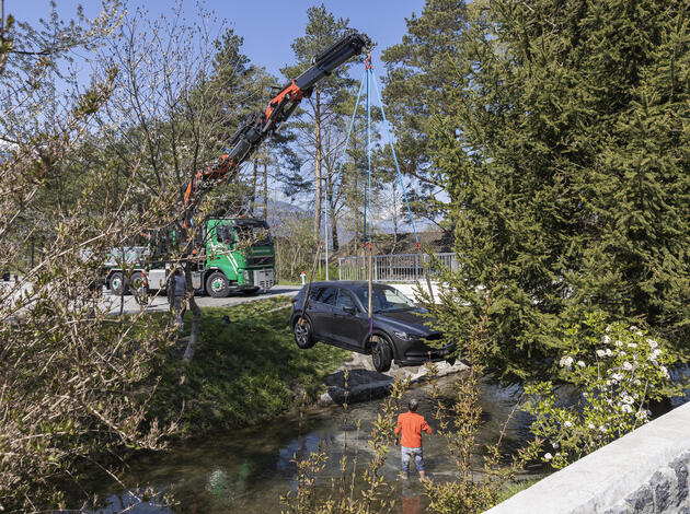 Unfall in Triesen Unfall in Triesen