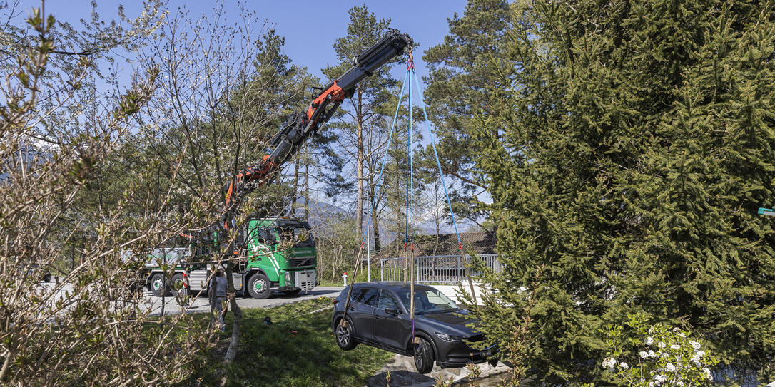 Unfall in Triesen
