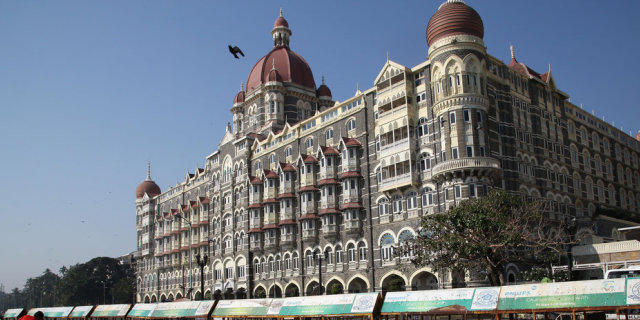 Das Taj-Mahal-Hotel war einer der Schauplätze der Mumbai-Anschläge Das Taj-Mahal-Hotel war einer der Schauplätze der Mumbai-Anschläge