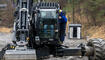 240301 WR Gewinner Wirtschaftswunder Wettbewerb Baggerfahren mit der «Kaiser AG» Schaanwald, danach in der Rüfe Schaanwal