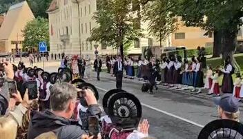 Einzug des Familiencortèges