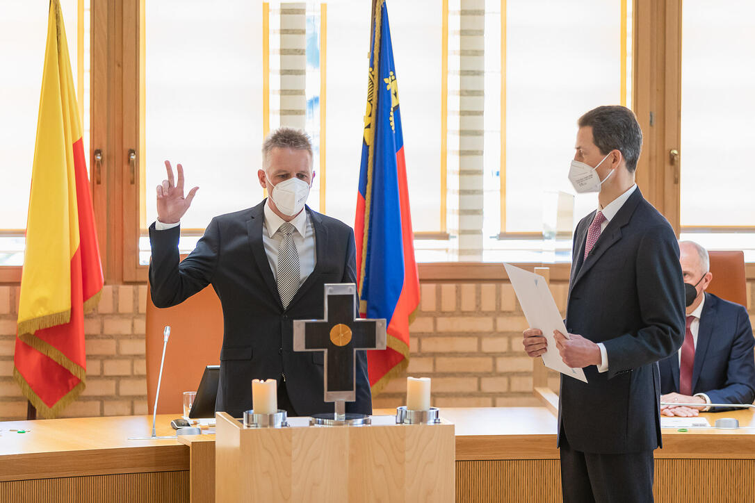 Landtagseröffnung 2021 in Vaduz