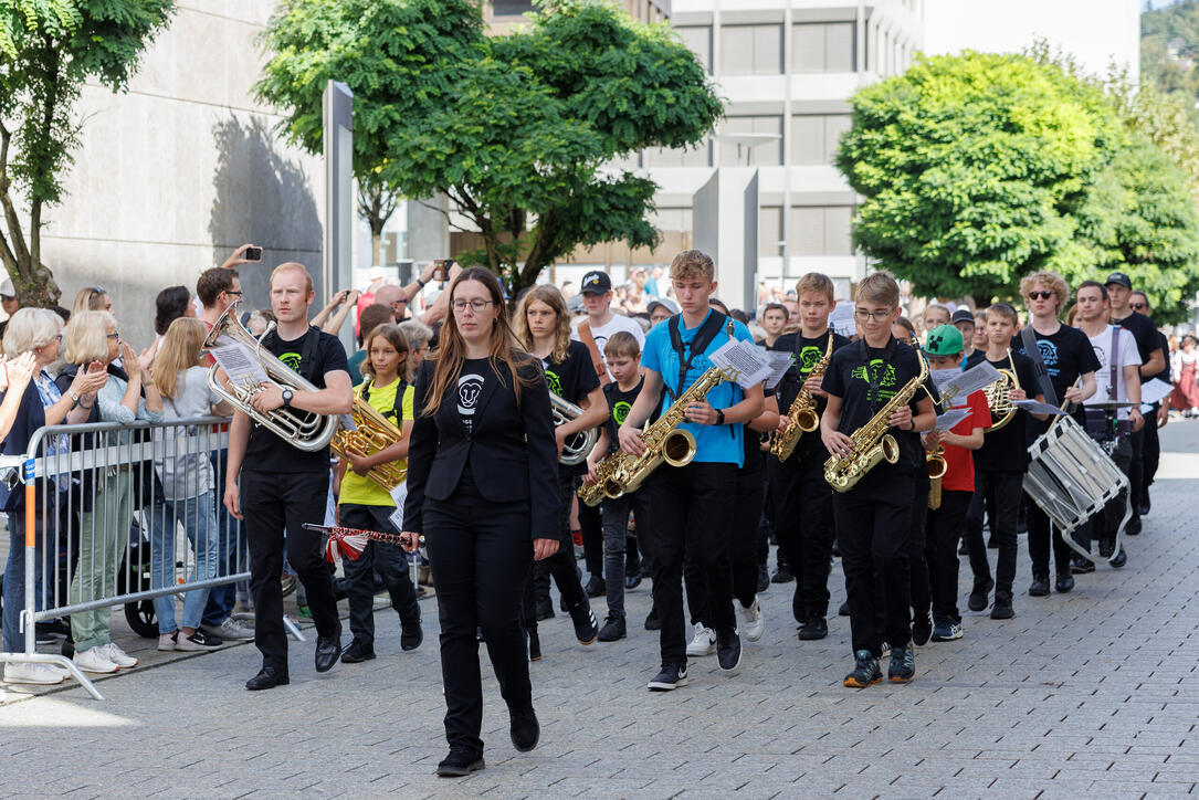 Princely Tattoo Parade in Vaduz