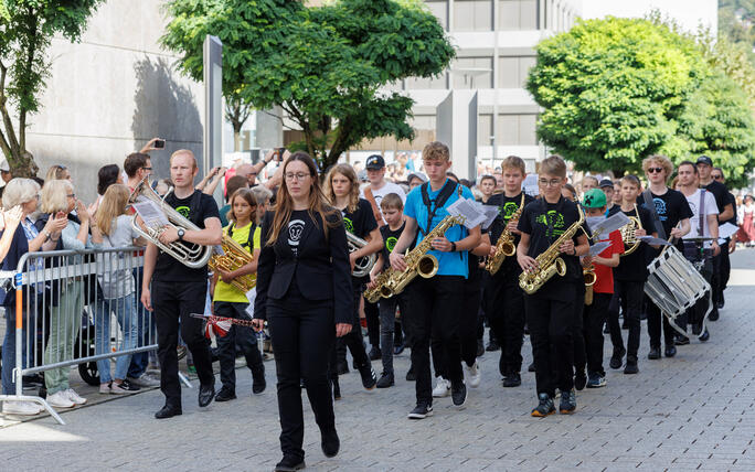 Princely Tattoo Parade in Vaduz